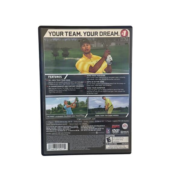 PS2 Sports Game Lot of 7 - Madden NFL 04 05 06 08 NCAA 08 ESPN 2K5 Tiger Woods - Picture 14 of 14